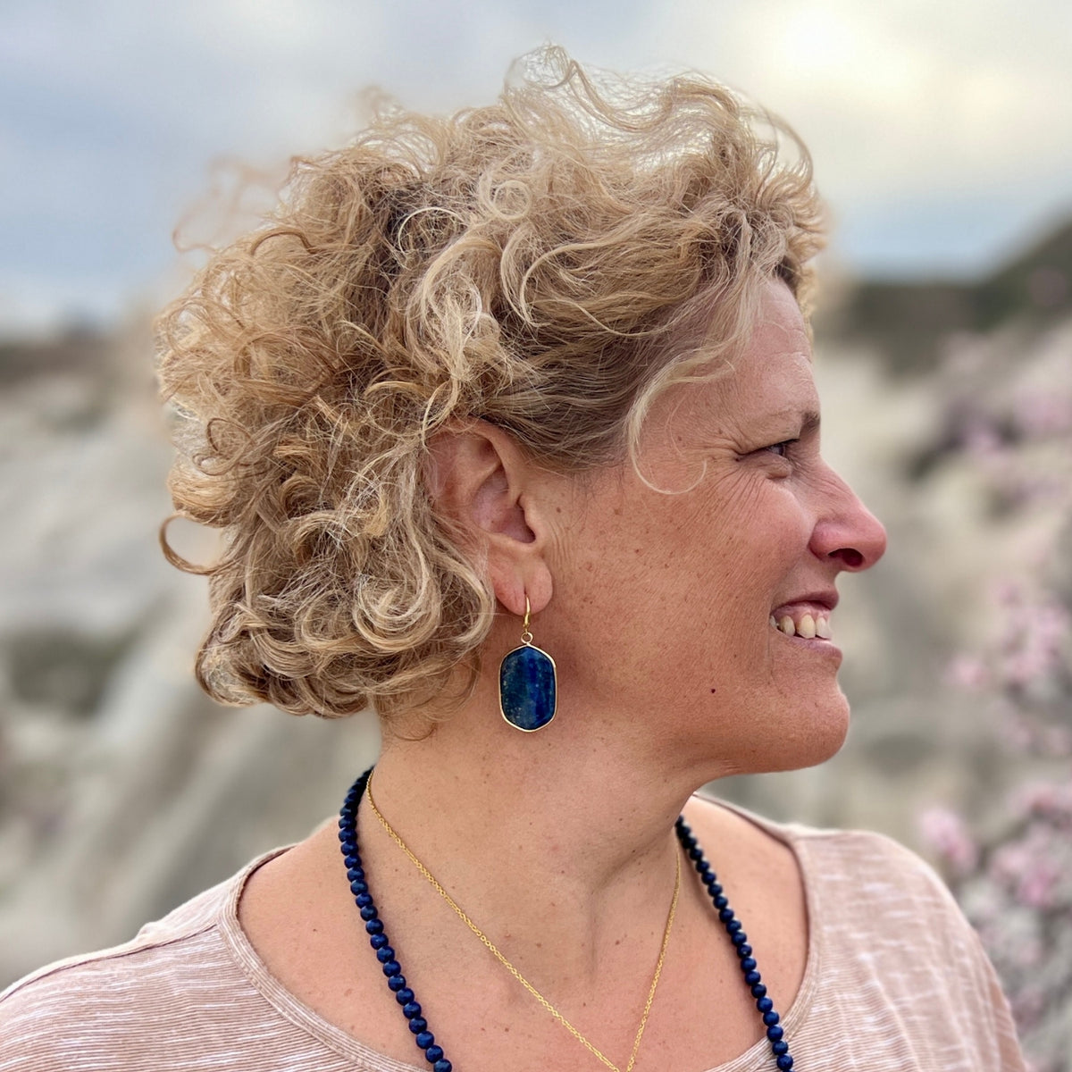 Inner Wisdom – Lapis Lazuli Earrings