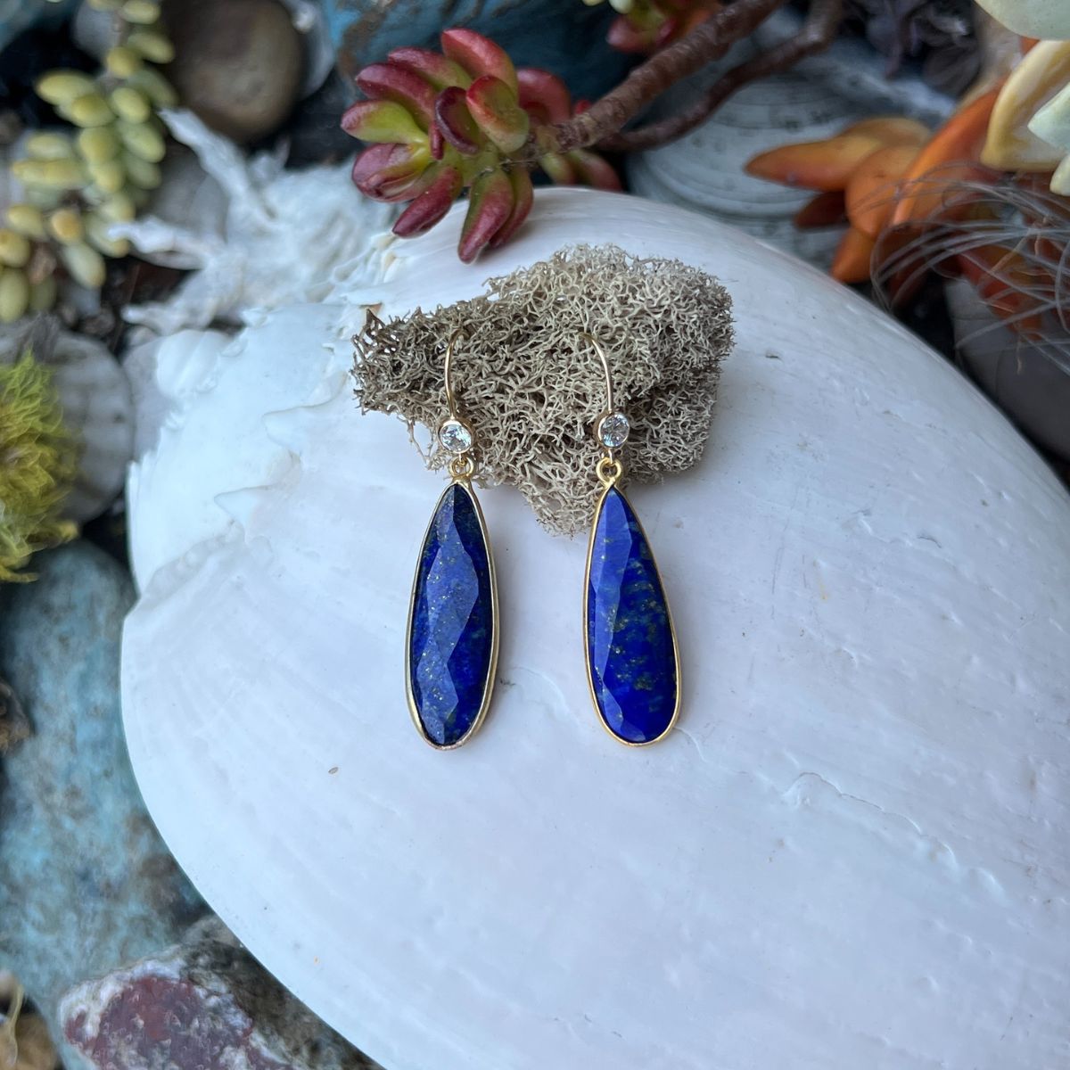 Ancient Skies Lapis Lazuli Earrings