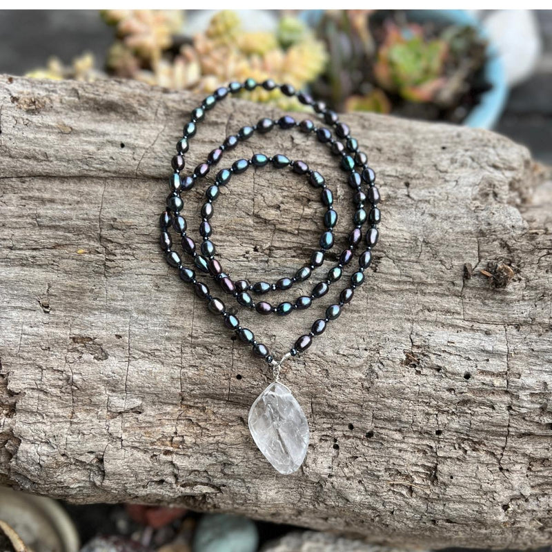 Wearing this Conscious Chick - Pearl Jewelry Bundle serves as a visual reminder of your journey toward balance, connection, and understanding. 