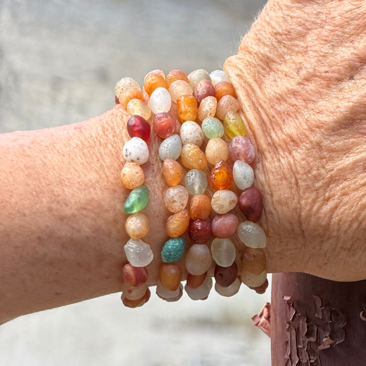 Desert Wind Tumbled Chakra Bracelet