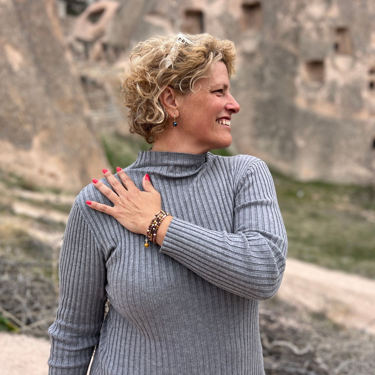 Serene Symbiosis Mookaite Wrap Bracelet