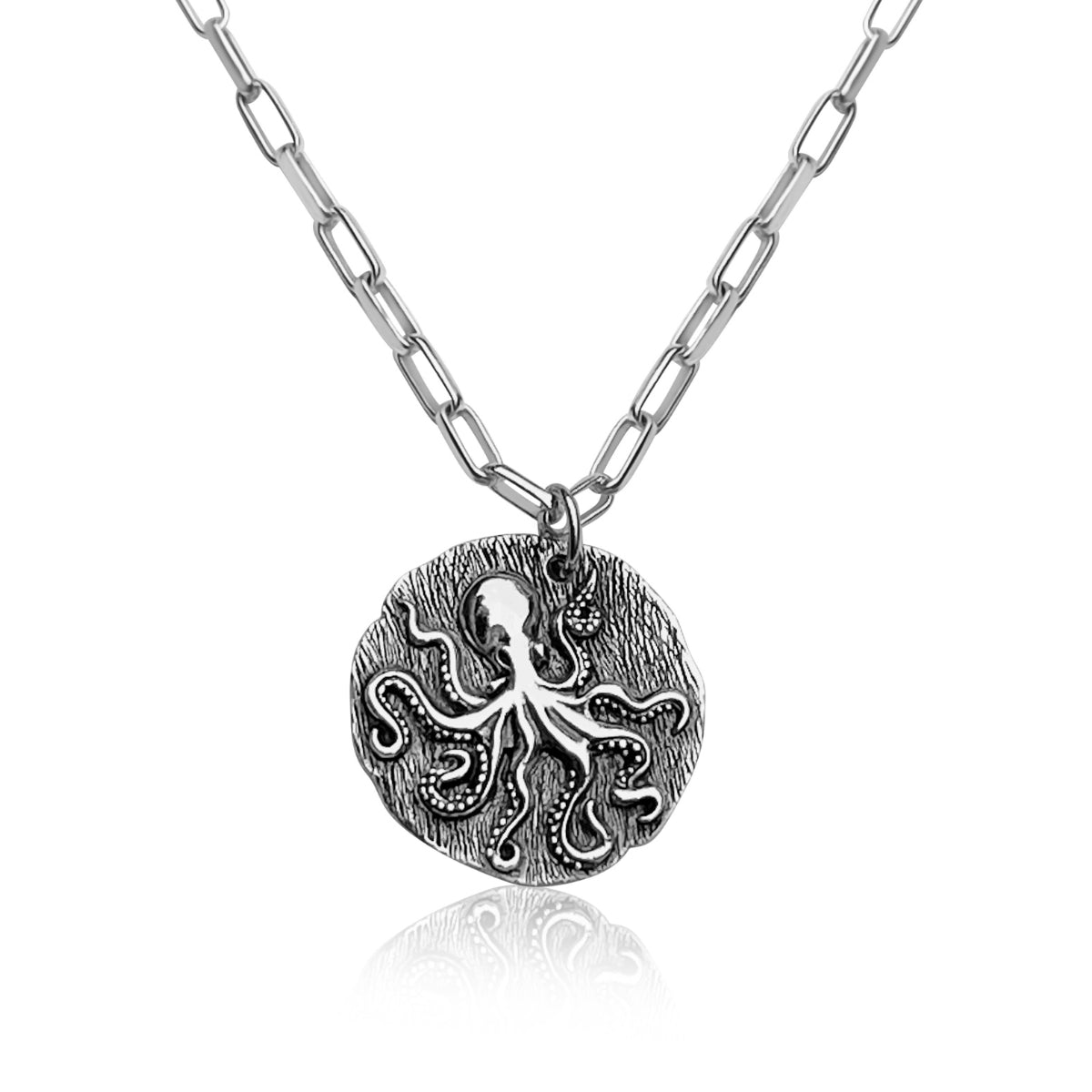 As you adorn yourself with this "Champion of Change: Octopus Necklace", let it symbolize your own journey of transformation, a reminder that just like the octopus, you too are a champion of change in the tapestry of life.