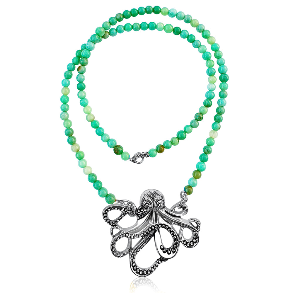 Ocean's Wisdom Octopus Necklace