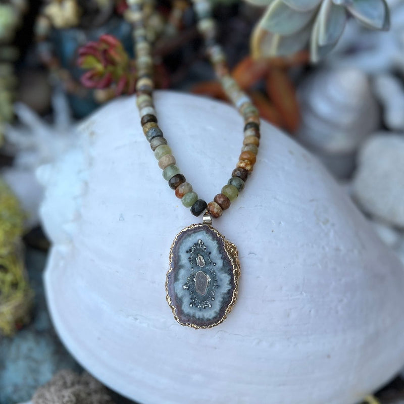 Earthbound Mystic Talisman – One of a Kind Necklace