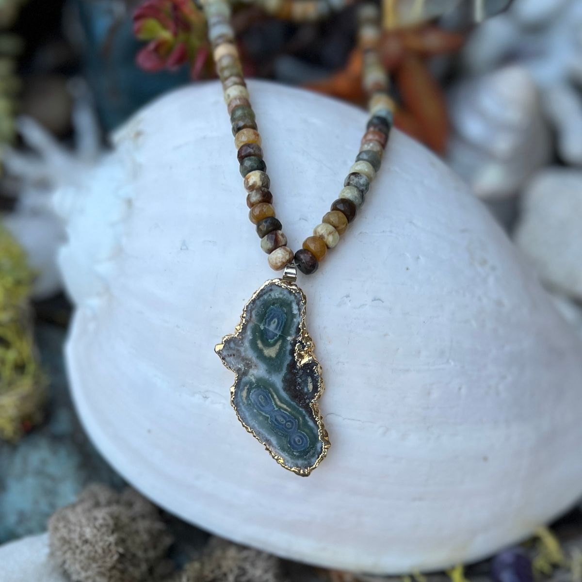 Golden Harvest Oracle Talisman – One of a Kind