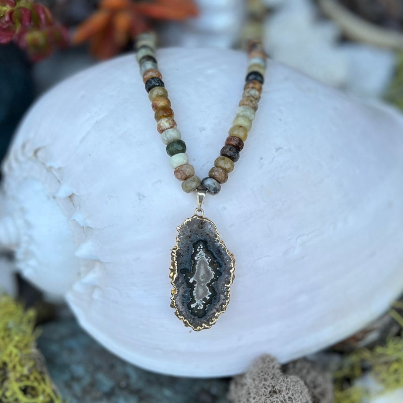 Ancient Wisdom Keeper Necklace – One of a Kind