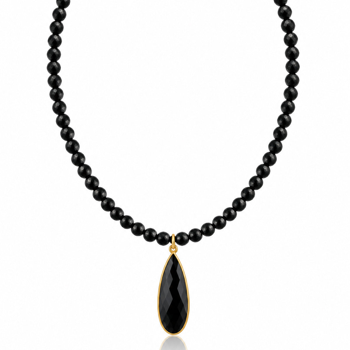 Shadow Guardian: Onyx Necklace