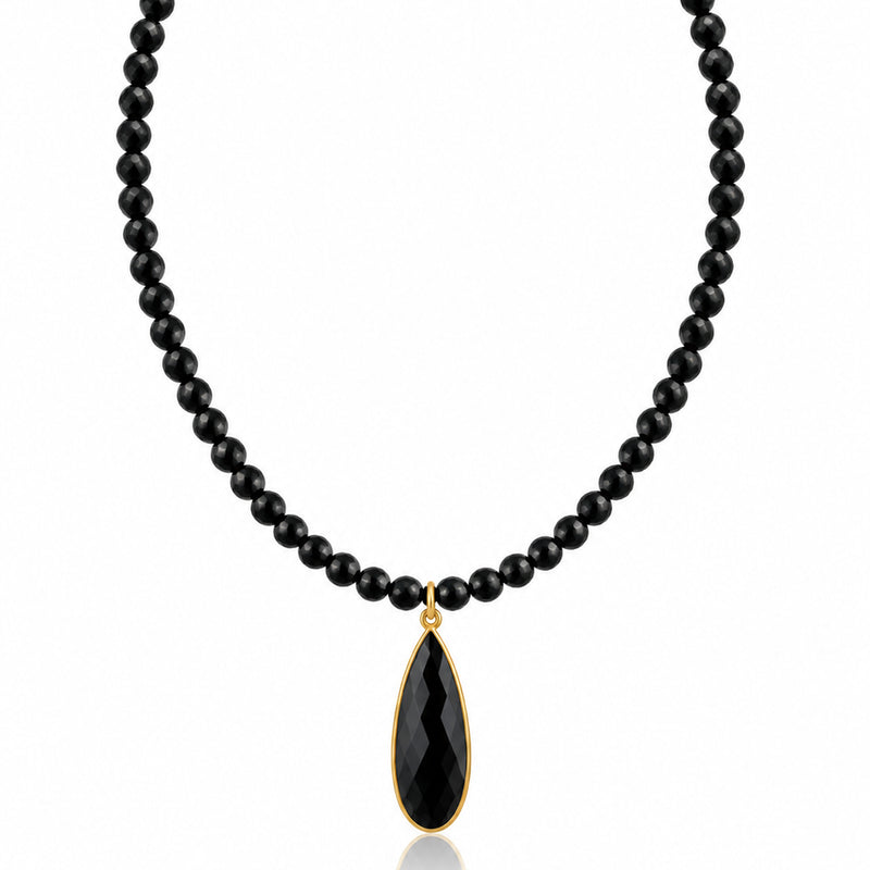 Shadow Guardian: Onyx Necklace