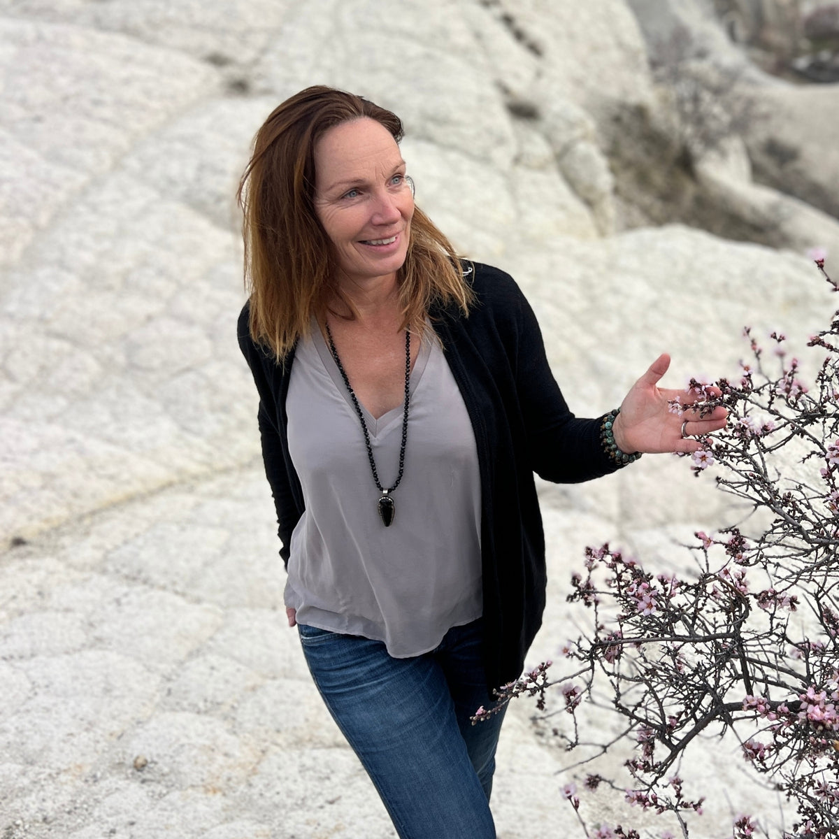 Shadow Strength - Obsidian Necklace