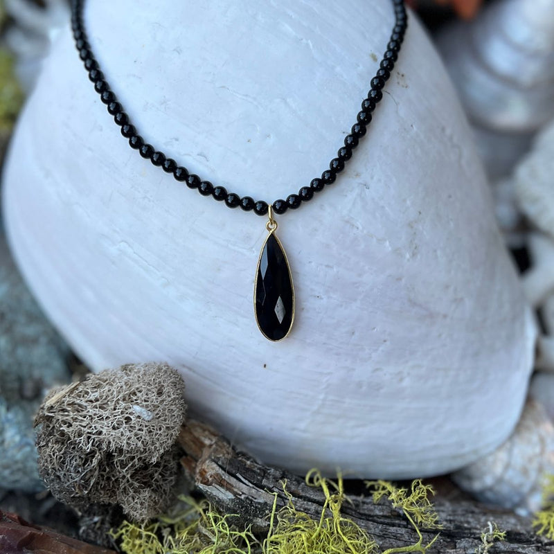 Shadow Guardian Onyx Necklace
