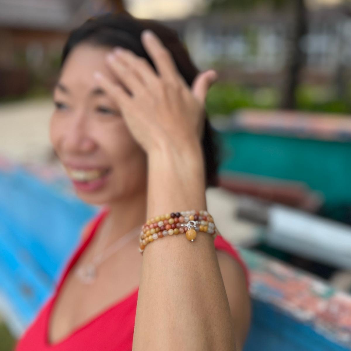 The Interconnectedness of All Beings Wrap Bracelet