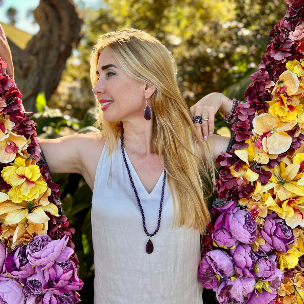 Intuitive Spirit Amethyst Earrings