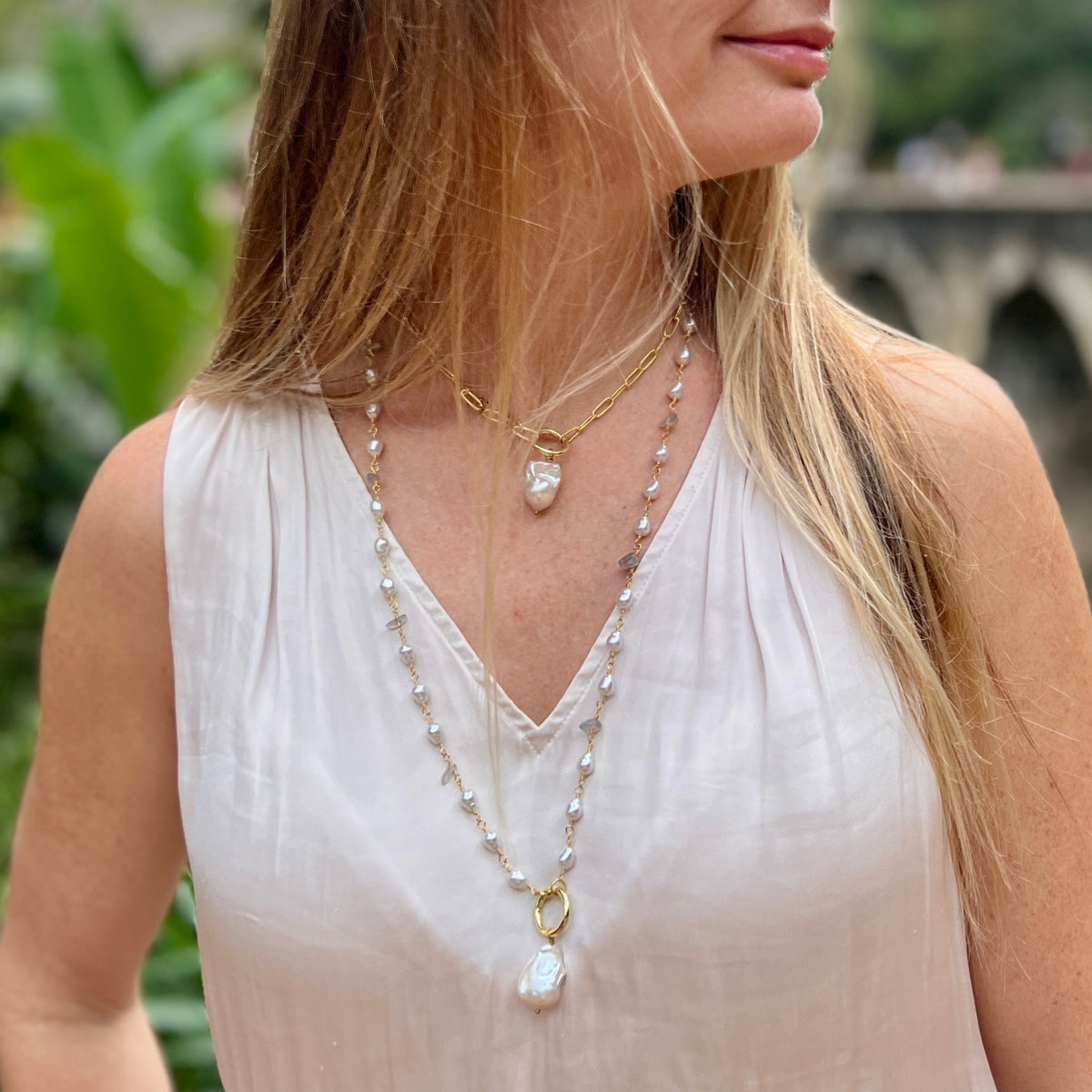 Karma Cleanse - Pearl Necklace 