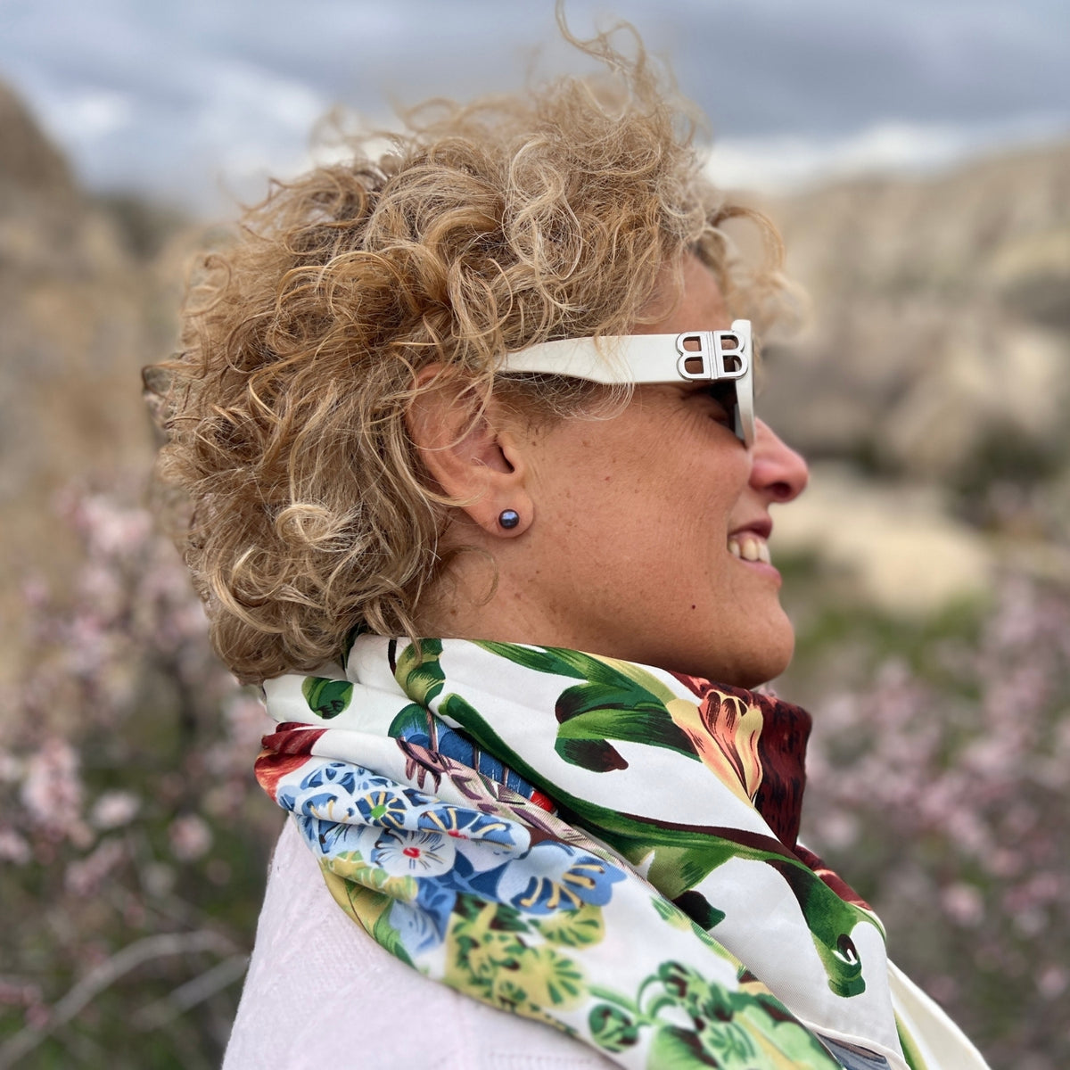 Pearl stud earrings to help connect with the Goddess, the ultimate feminine energy