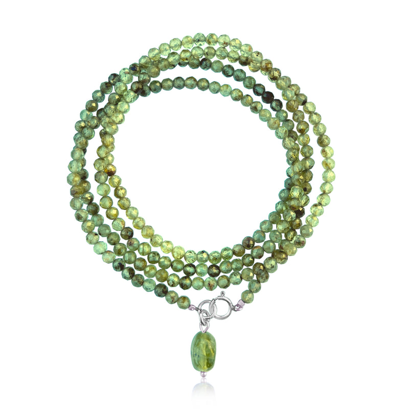 Peridot Prosperity Wrap Bracelet