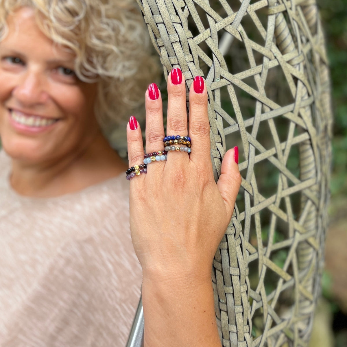 These Gemstone Rings are carefully crafted rings designed to inspire, empower, and connect you with the natural world. 