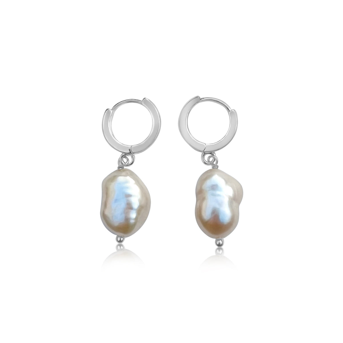 Karma Cleanse - Pearl Earrings