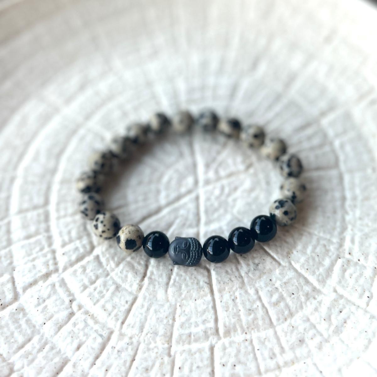 The Mindful Transitions Bracelet is a delightful and meaningful piece of jewelry that's all about helping you gracefully navigate life's ups and downs. 