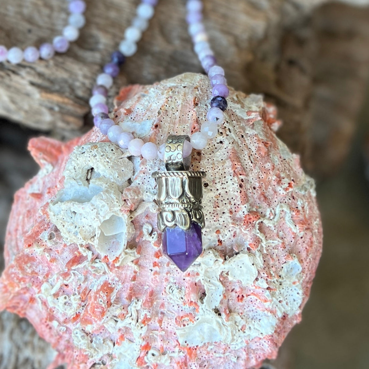 Soothing Remedy - Amethyst Necklace