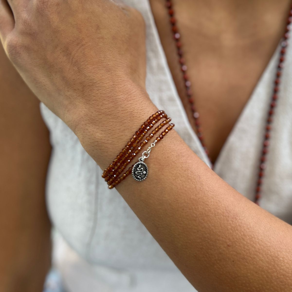 Shedding the Past - Snake Renewal Wrap Bracelet