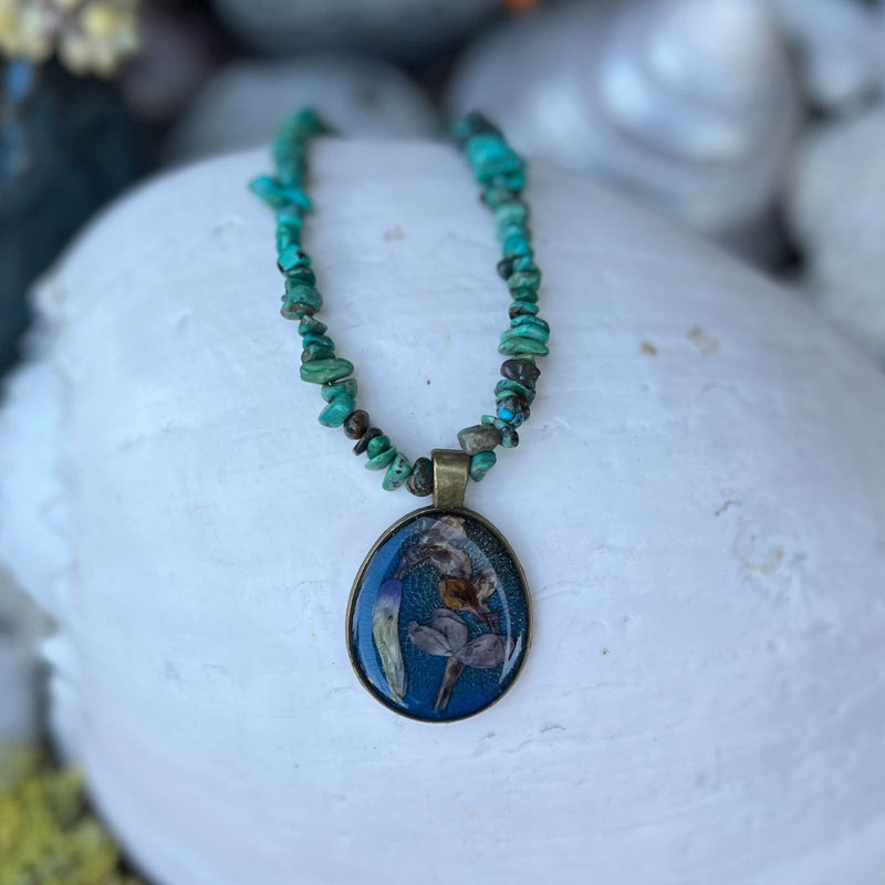Wild Spirit Botanical Necklace - One of a Kind