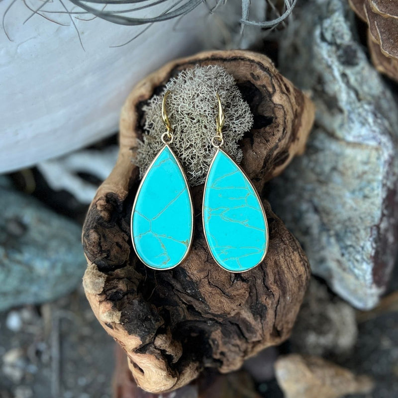 Ocean Spirit Turquoise Earrings