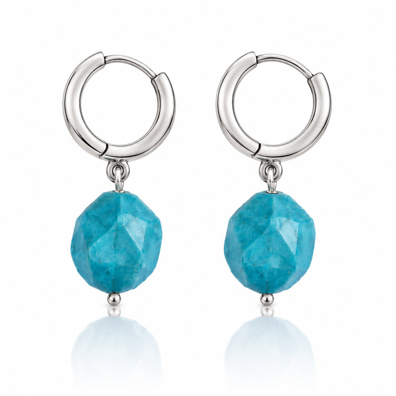 Spiritual Wanderlust – Turquoise Dangle Earrings