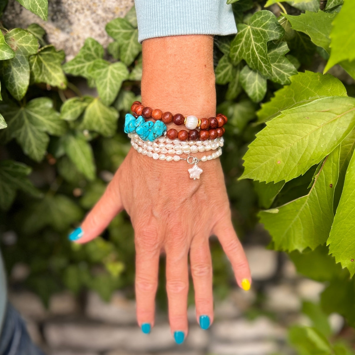 Rustic Elegance Bracelet Stack