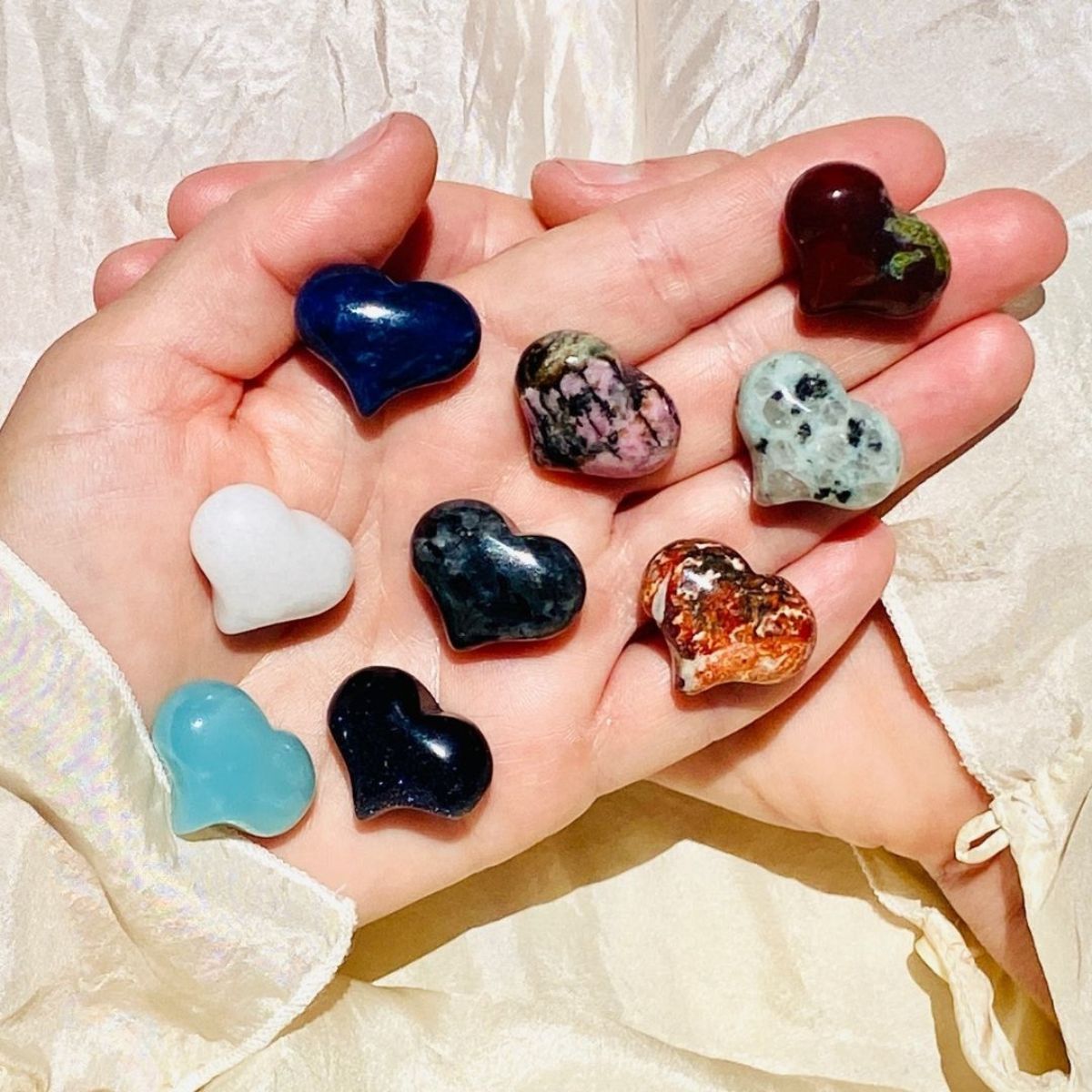 Mystery Gemstone Heart to Help Focus Your Intentions