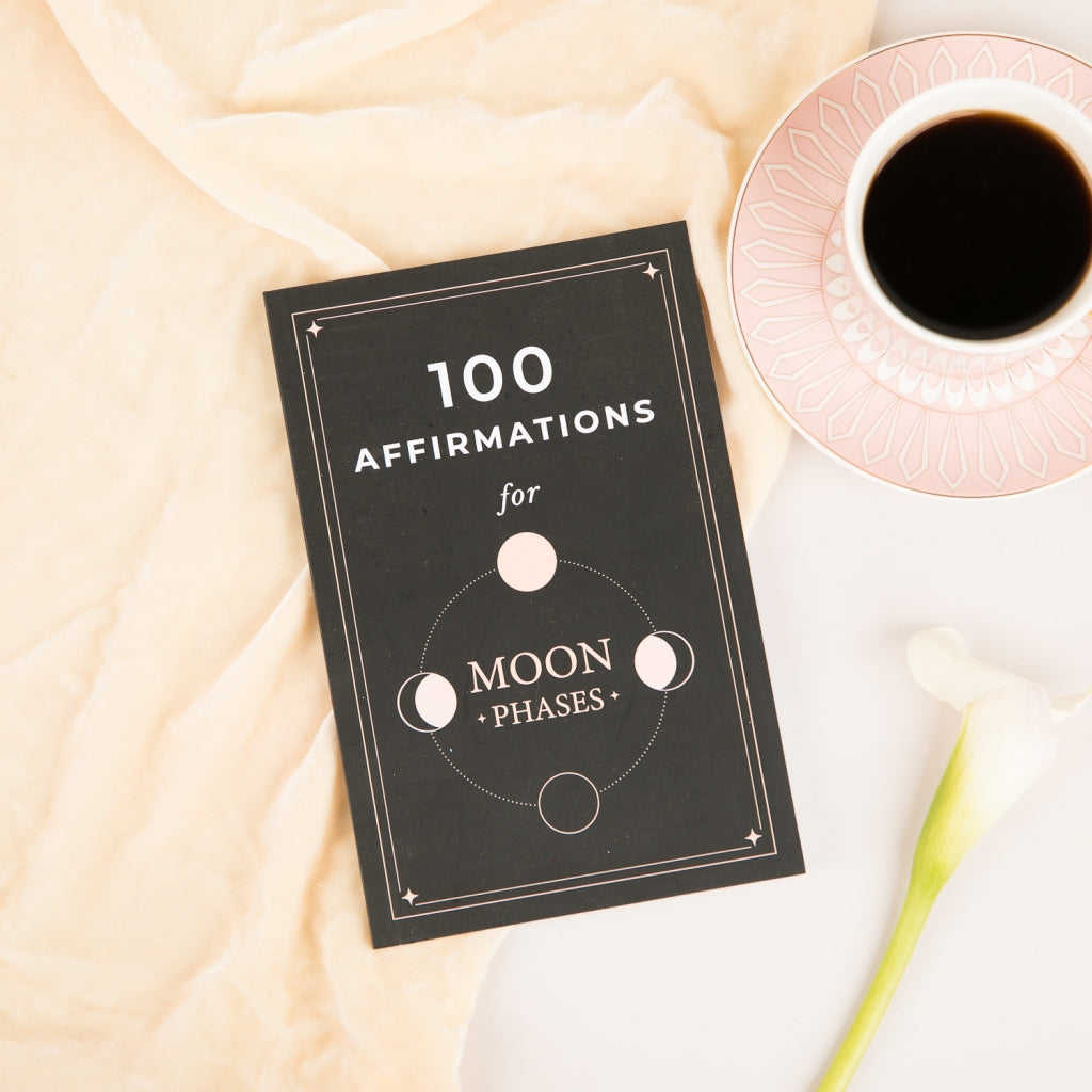 100 Moon Phase Affirmations for Healing. Use the 100 Moon Affirmation Book to connect with Lunar Energy - every phase of the Moon.
