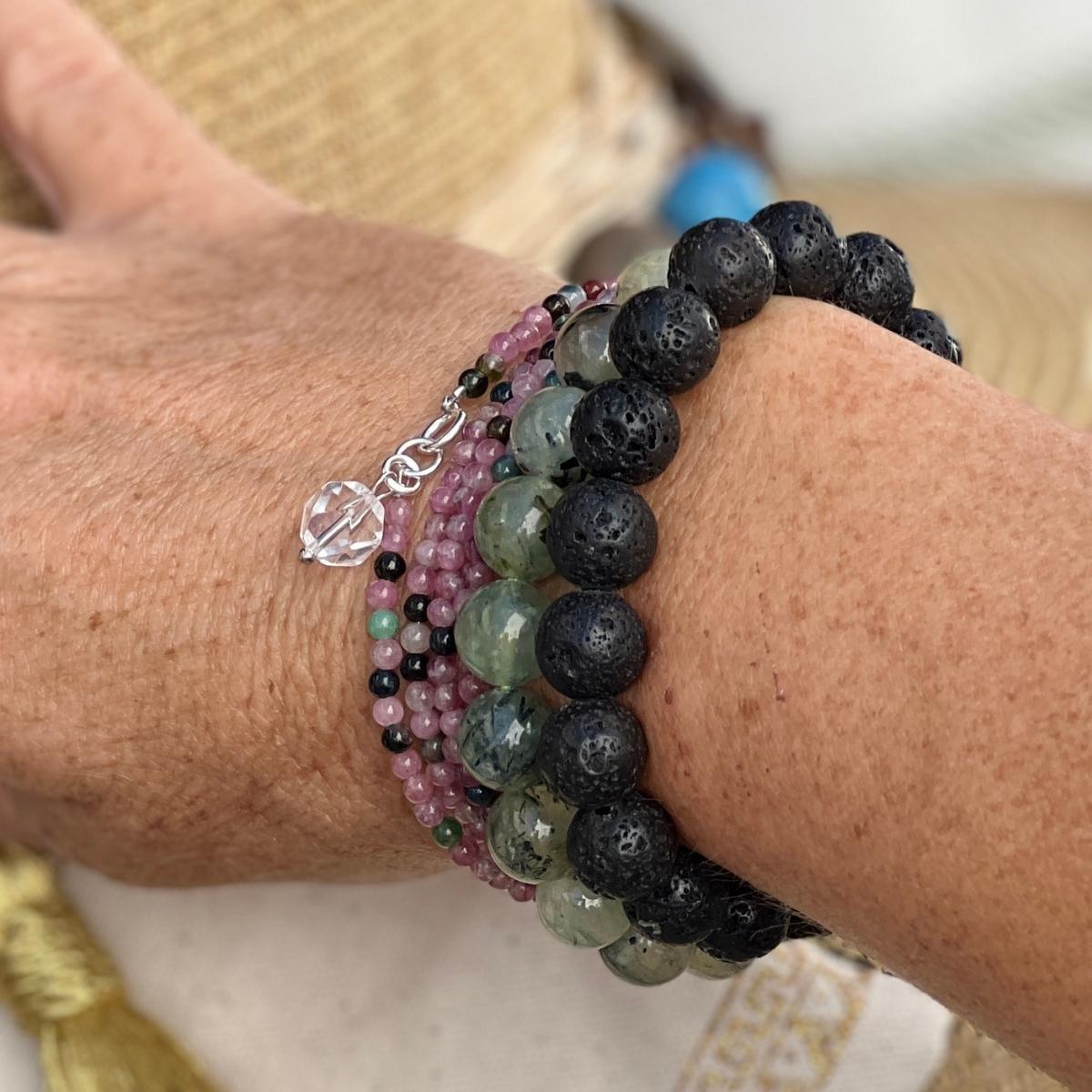 Wear the Capricorn Zodiac Gemstone Bracelet Set to feel the Capricorn energies! 