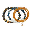 Wear the Gemini Zodiac Gemstone Bracelet Set to feel the Gemini energies!