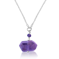 Amethyst Necklace for Emotional Stability and Inner Strength
