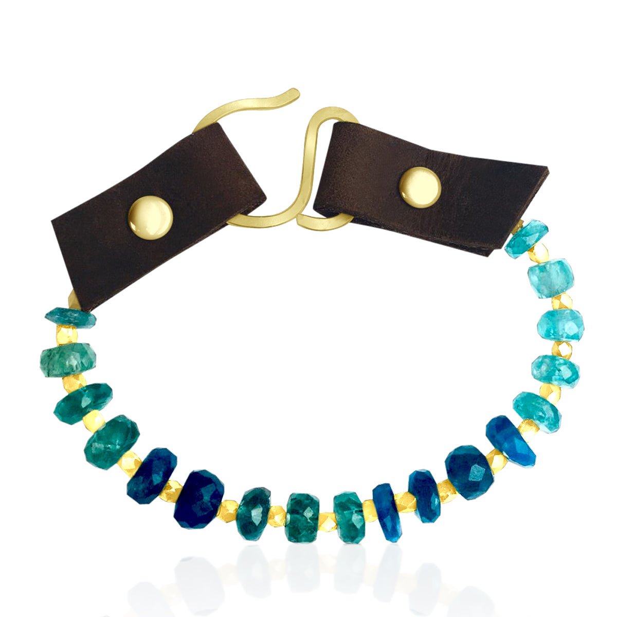 Serenity Statement Bracelet Combo - 7 Gemstone Chakra Jewelry to Bring You Good Vibes