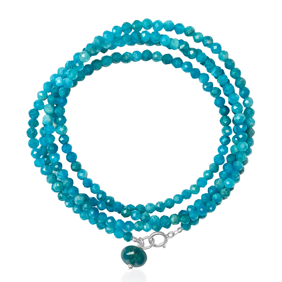 Apatite Wrap Bracelet to increase Self Confidence. Apatite helps you accept yourself as you really are, and to gain greater self confidence.  Apatite Bracelet for Healthy Habits - Best Healing Crystal Bracelet for Eating Disorders. Are you looking for crystals to help with eating disorders? 