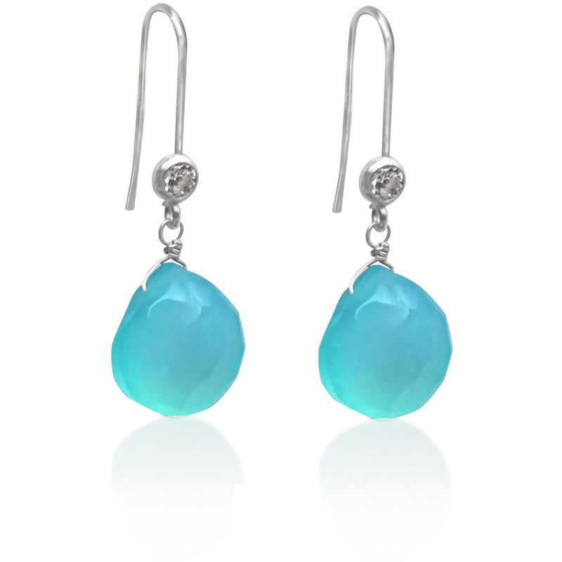Aquamarine Earring for Courage