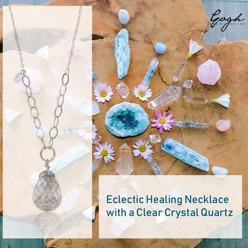 Buy GEMSTAR Stone Necklace - Clear Quartz Crystal - Healing Crystals - Crystal  Necklaces - Chakra Orgone Necklace - Spiritual Gifts - Chrystals Gems -  Good Luck Stones - Crystal Gifts at Amazon.in