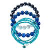  Virgo Zodiac Gemstone Bracelet Set
