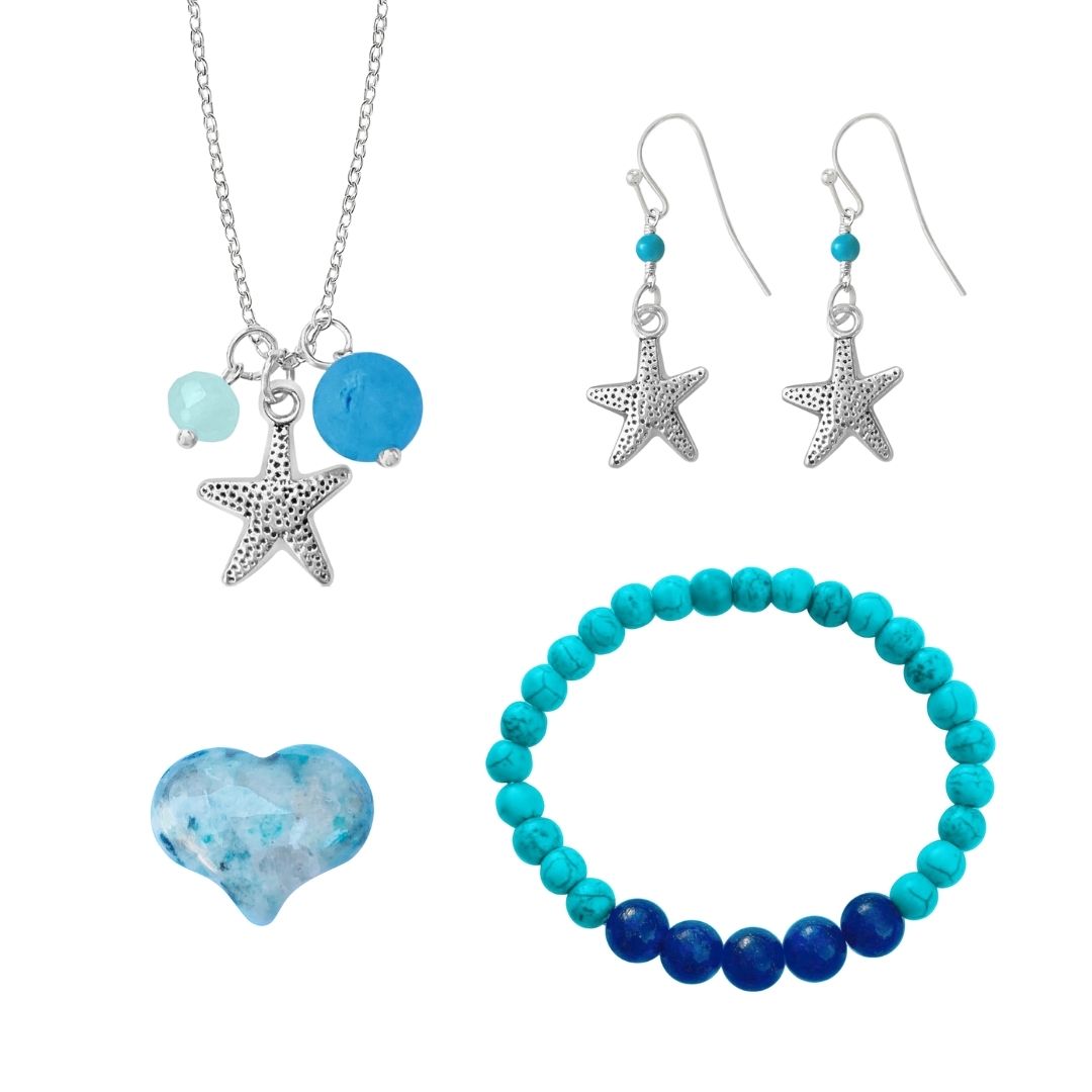 Children's necklace and earring on sale sets