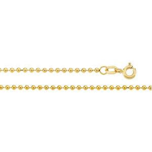 Plain gold filled bead chain for your own charms.