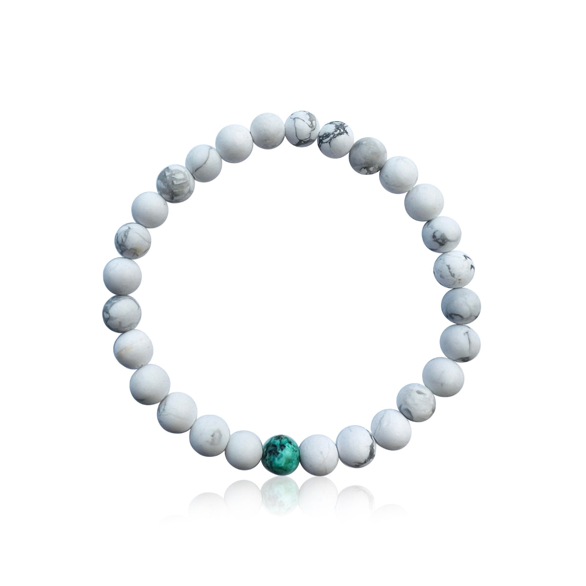 Howlite Bracelet For health and calmness - Justwowfactory