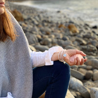 I am Strong Affirmation Bracelet with Rose Quartz to Help Achieve Success. “I am” statements formulate, affirm, and perpetuate the stories you tell yourself. Stories about who you are, who you can be, and what you can do. Every “I am” is true, if you repeat it enough. 