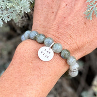 I am Wise Affirmation Bracelet with Labradorite for Success in Life  Wise people have a lot of experiences.  The reason it's often said that wisdom comes with age is, in fact, because older people tend to have had more life experiences than their younger counterparts. Experiences result wisdom.