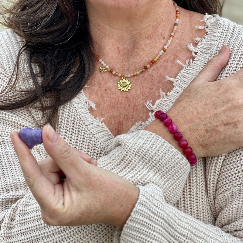 For the month of June, I prepared you tools in the form of meditations and gemstones to help set your intentions to practice Tolerance (toward others and yourself) as part of your Manifestation Box from Gogh Jewelry Design. 