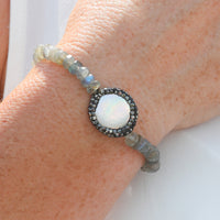 Labradorite Crystal Bracelet for a Positive Change in Your Life