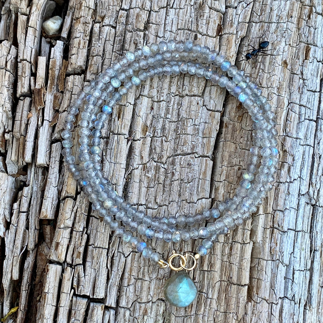 Depression Awareness Jewelry Set - Wear Labradorite to Bring Positivity into your Life!