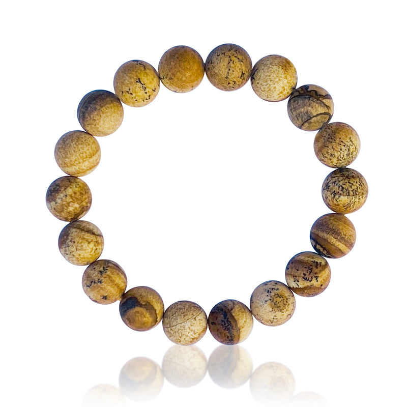 Map Jasper bracelet to provide protection and absorbs negative energy. 