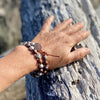 Mind Body and Spirit Jasper Wrap Bracelet for Manifesting Your True Desires