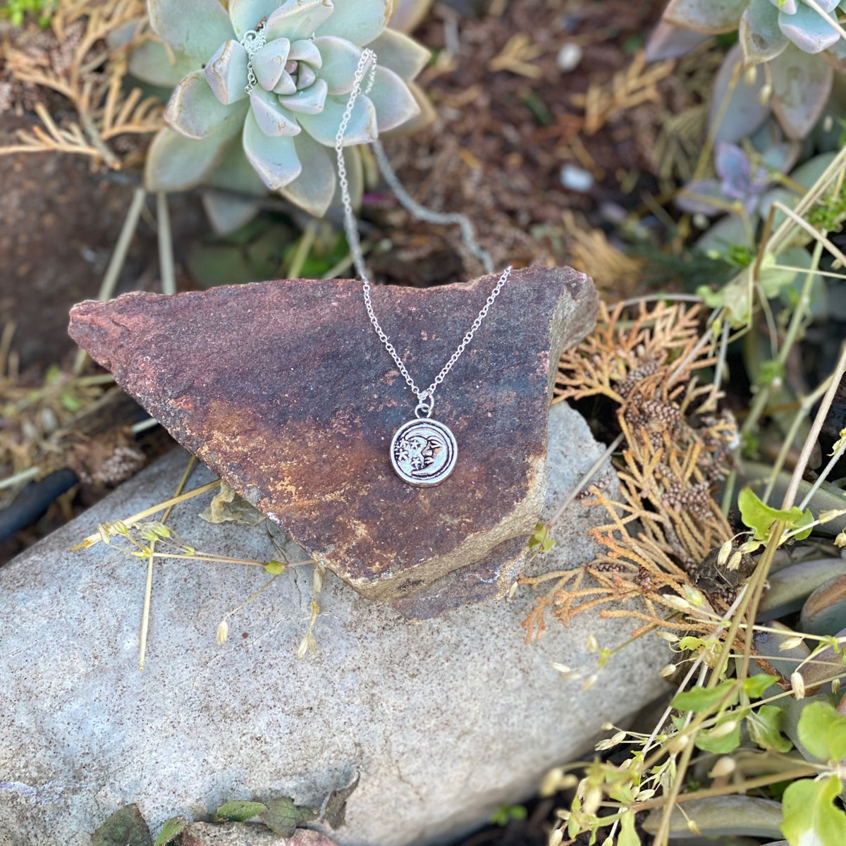 Moon Charm Necklace - Lunar Energy for Healing. Moonlight has holistic healing properties and is able to cleanse your mind, body, and spirit. Using the lunar energy of the moon can yield incredible healing results, both physically and mentally.