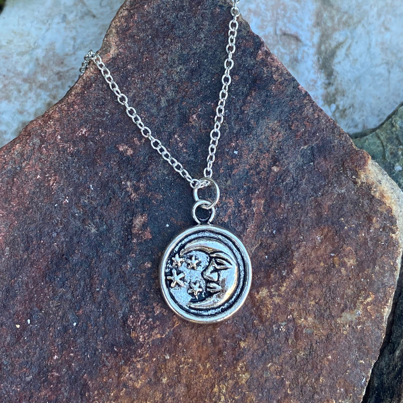 Moon Charm Necklace - Lunar Energy for Healing. Moonlight has holistic healing properties and is able to cleanse your mind, body, and spirit. Using the lunar energy of the moon can yield incredible healing results, both physically and mentally.
